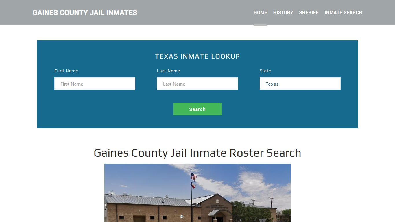 Gaines County Jail Inmate Roster Lookup, Seminole, TX